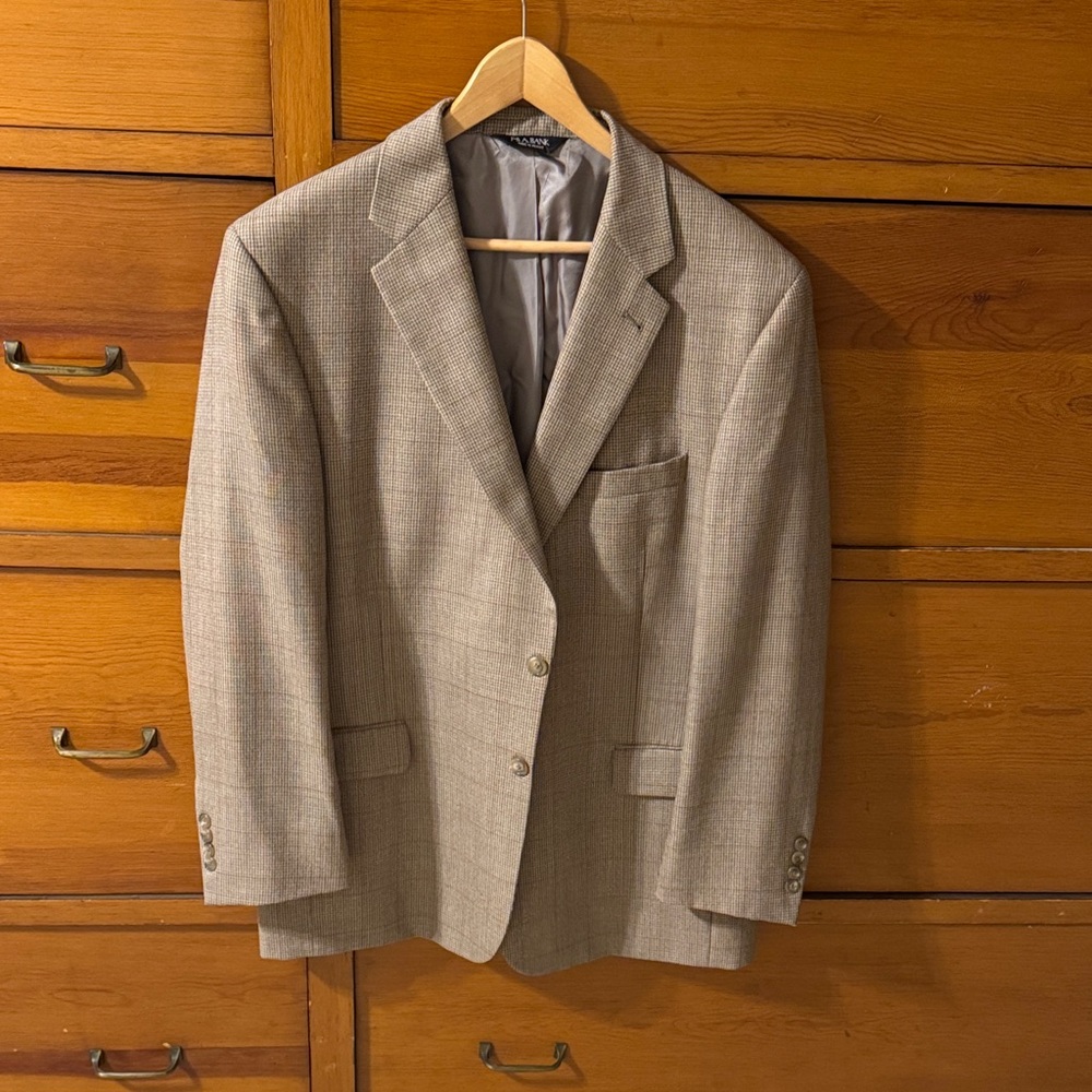 Jos. A. Bank Beige Blazer for Men 46R